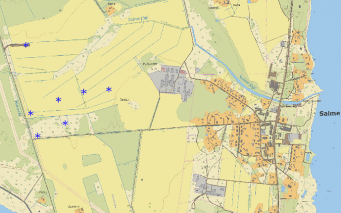 Estonian Topographic Map - Wiki-WindPRO